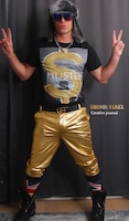 Sir Michael Gold  Hustle Bling  Portrait  Blank Creative Journalnote Book