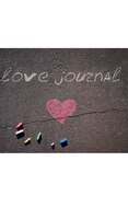 Love Chalk Valentine's   Blank Journal