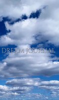Dream Clouds  Creative Blank  Journal Notebook