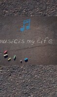 Music Is My Life Creative Blank Journal