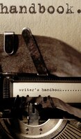 Writer's  Typewriter Themed  Handbook Blank  Journal
