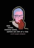 The Legacy Of Ruth Bader Ginsburg Commemorative Journal: A Blank Lined Notebook Tribute To The Notorious Rbg With Words Of Hope An