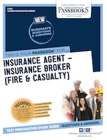 Insurance Agent-insurance Broker (fire & Casualty)