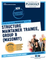 Structure Maintainer Trainee, Group B (masonry)