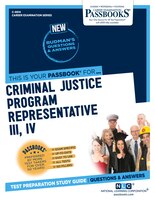 Criminal Justice Program Representative Iii, Iv