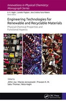 ISBN 9781774635339 product image for Engineering Technologies For Renewable And Recyclable Materials: Physical-chemic | upcitemdb.com