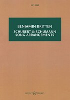 Schubert & Schumann Song Arrangements: For Chamber Orchestra
