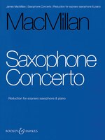 Saxophone Concerto: Reduction For Soprano Saxophone And Piano