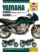 Yamaha XJ600S Diversion &amp; Seca II (92-03) &amp; XJ600N (95-03) Haynes Repair Manual