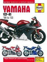 Yamaha YZF-R1 1998-2003 Haynes Repair Manual (YZF1000R Thunderance is covered in manual #3720)