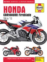 Honda CBR1000RR (Fireblade) (08-13) Haynes Repair Manual
