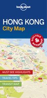 Lonely Planet Hong Kong City Map 1st Ed.