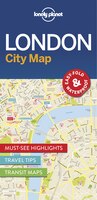 Lonely Planet London City Map 1st Ed.