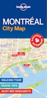 Lonely Planet Montreal City Map 1st Ed.: 1st Edition