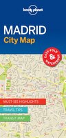 Lonely Planet Madrid City Map 1st Ed.