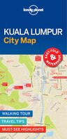 Lonely Planet Kuala Lumpur City Map 1st Ed.: 1st Edition