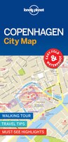 Lonely Planet Copenhagen City Map 1st Ed.
