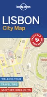 Lonely Planet Lisbon City Map 1st Ed.
