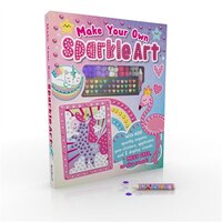 MAKE YOUR OWN SPARKLE ART