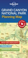 Lonely Planet Grand Canyon National Park Planning Map 1st Ed.