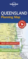 Lonely Planet Queensland Planning Map 1st Ed.