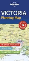 Lonely Planet Victoria Planning Map 1st Ed.