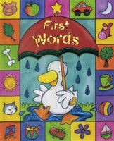 Sparkly Learning: First Words: Learn First Words In Lively Pictures, In A Chunky Boardbook Format With Sparkly Foil Detail Through