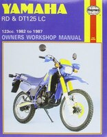 Yamaha RD &amp; DT125 LC (82-87) Haynes Repair Manual
