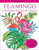 Flamingo Coloring Book For Adults