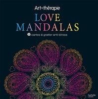 LOVE MANDALAS 6 CARTES À GRATTER