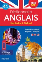 Dictionnaire Hachette mini top: français-anglais, anglais-français