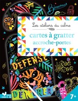 Cartes a gratter accroche-portes