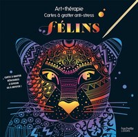 Felins -cartes a gratter anti-stress