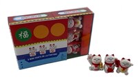 Coffret 3 mini chats de la fortune,..
