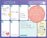 Semaine bien remplie! -une (bloc)