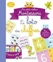 Mon loto des chiffres -montessori 3-6ans