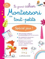 Grand cahier montessori.. -special jeux!