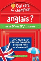 Qui sera le champion en anglais? 6e a 5e