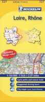 Michelin France Loire, Rhone Map 327