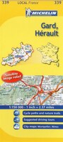 Michelin France Gard, Herault Map 339