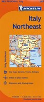 Michelin Italy: Northeast / Italie: Nord-est Map 562