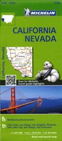 Michelin Zoom Usa California, Nevada Map 174
