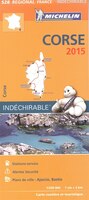 Corse 2015 528 - Carte régionale indéchirable N.E.