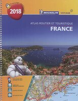 France : Atlas Routier Et Touristique 2018 Spirale