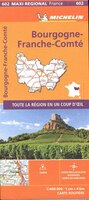 Bourgogne-Franche-Comté 602 - Carte régionale