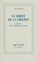Le droit de la liberté
