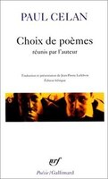 CHOIX DE POEMES PAUL CELAN