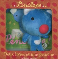 Coffret Pénélope  : deux livres & une peluche