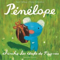 Pénélope cherche les oeufs de pâques