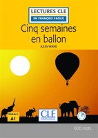 CINQ SEMAINES EN BALLON +CD NIV.1 A1 -NE